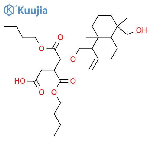 Cryptoporic acid I; 3-Deoxy, 13-hydroxy, 1',1''-dibutyl ester structure