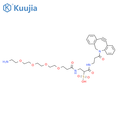 Sulfo DBCO-PEG4-Amine structure