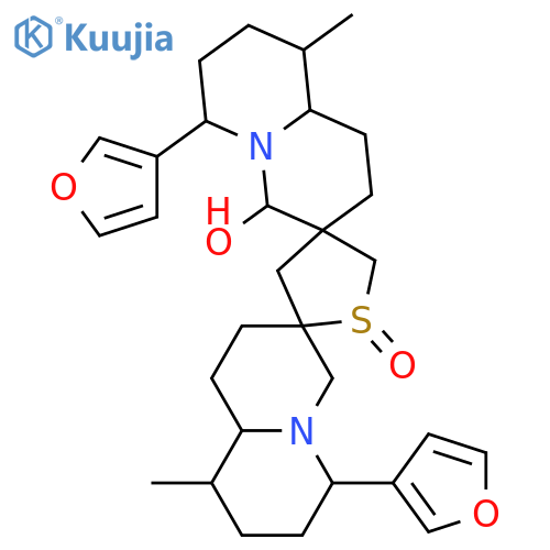 Thiobinupharidine; 7-Epimer, 6'S-hydroxy, S-oxide(R-) structure