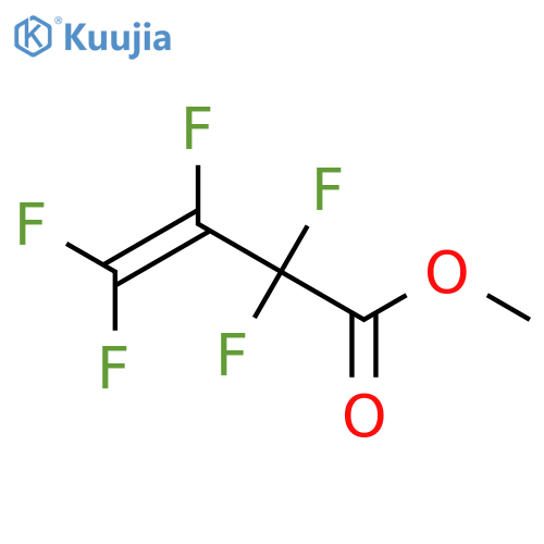 Methyl pentafluorobut-3-enoate structure