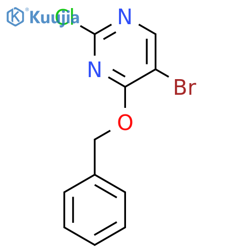 4-(Benzyloxy)-5-bromo-2-chloropyrimidine structure