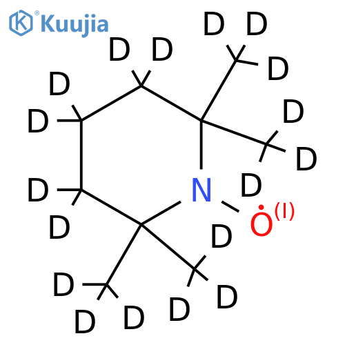 2,2,6,6-Tetramethylpiperidine-d18-1-oxyl structure