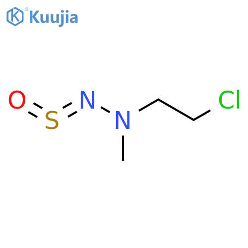 2-chloro-n-methyl-n-(sulfinylamino)ethanamine structure