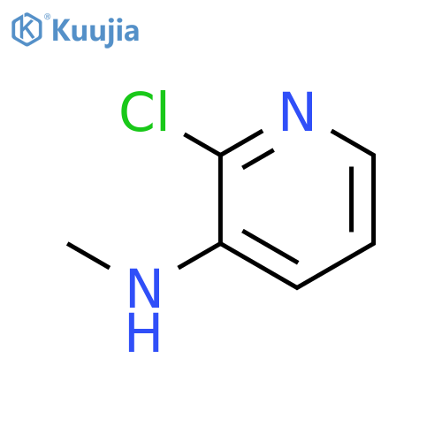 (2-chloro-3-pyridyl)methanamine structure