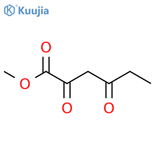 Hexanoicacid, 2,4-dioxo-, methyl ester structure