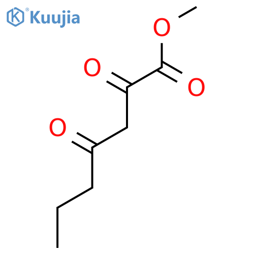 2,4-dioxo-heptanoic acid methyl ester structure