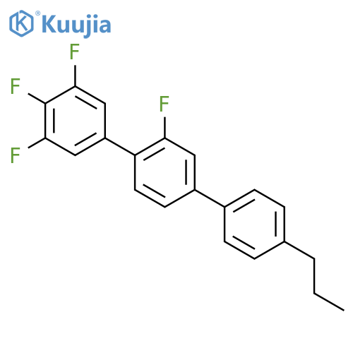 1,1':4',1''-Terphenyl, 2',3,4,5-tetrafluoro-4''-propyl- structure