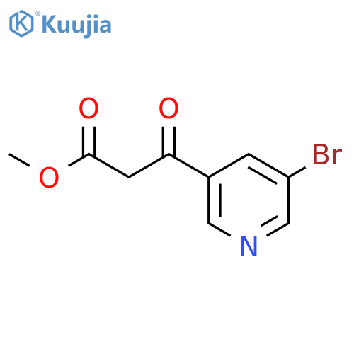 Methyl 5-Bromonicotinoylacetate structure