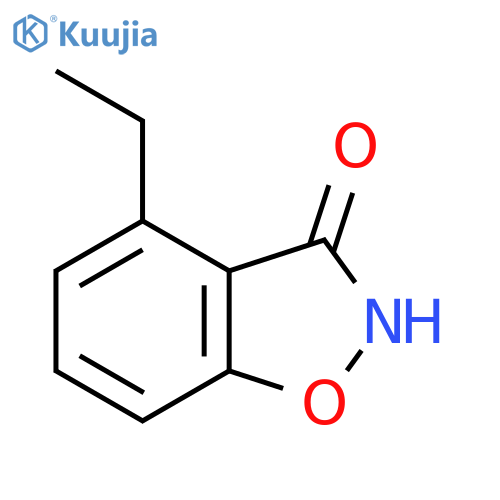 4-ethyl-1,2-benzoxazol-3-ol structure