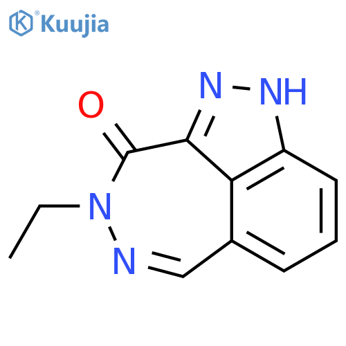 11-ethyl-2,3,10,11-tetraazatricyclo6.4.1.0,4,13trideca-1,4(13),5,7,9-pentaen-12-one structure