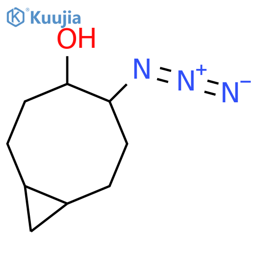 5-azidobicyclo6.1.0nonan-4-ol structure