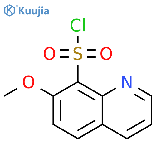7-methoxyquinoline-8-sulfonyl chloride structure