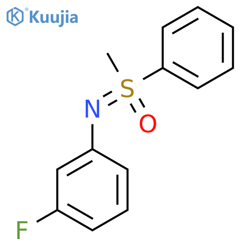 (3-fluorophenyl)imino(methyl)phenyl-lambda6-sulfanone structure