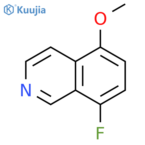 8-fluoro-5-methoxyisoquinoline structure