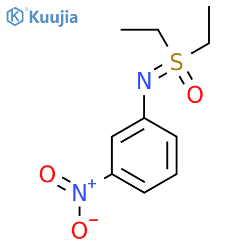 diethyl(3-nitrophenyl)imino-lambda6-sulfanone structure