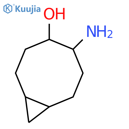 5-aminobicyclo6.1.0nonan-4-ol structure