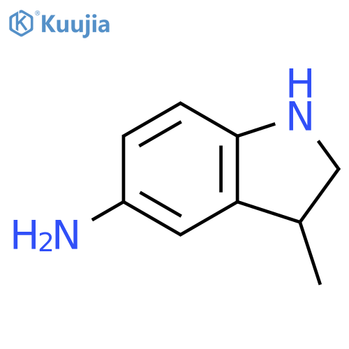 3-methyl-2,3-dihydro-1H-indol-5-amine structure