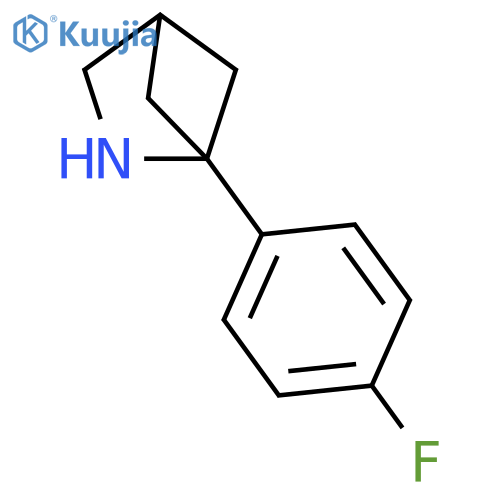 1-(4-fluorophenyl)-2-azabicyclo2.1.1hexane structure