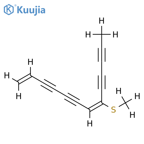 8-Methylmercapto-tridecadien-(1.7)-tetrain-(3.5.9.11) structure