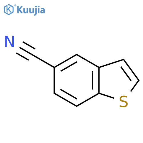 1-Benzothiophene-5-carbonitrile structure