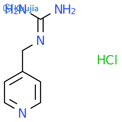 N-(pyridin-4-yl)methylguanidine hydrochloride structure