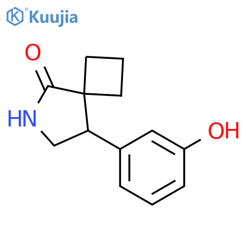 8-(3-hydroxyphenyl)-6-azaspiro3.4octan-5-one structure