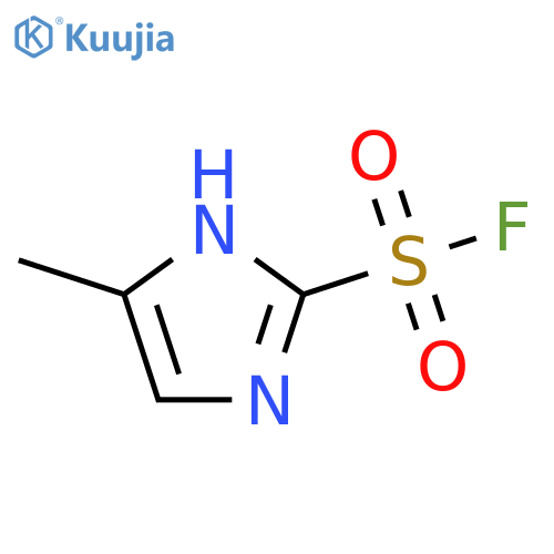 5-methyl-1H-imidazole-2-sulfonyl fluoride structure
