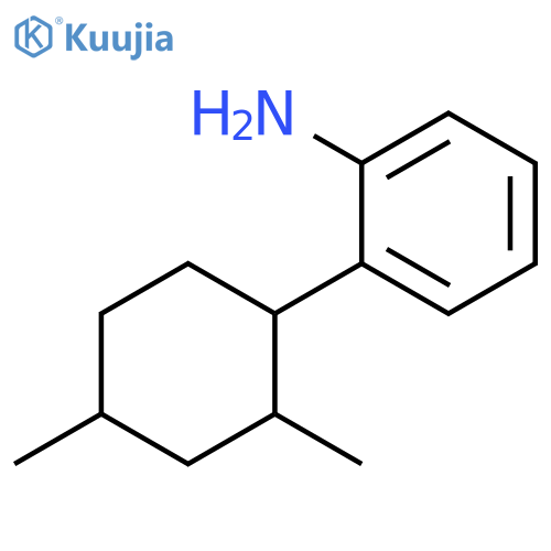 2-(2,4-dimethylcyclohexyl)aniline structure