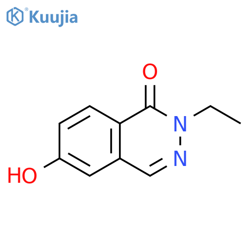 2-ethyl-6-hydroxy-1,2-dihydrophthalazin-1-one structure