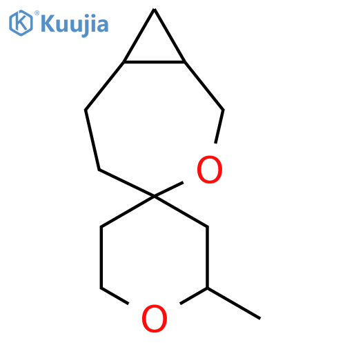 6'-methyl-3-oxaspirobicyclo5.1.0octane-4,4'-oxane structure