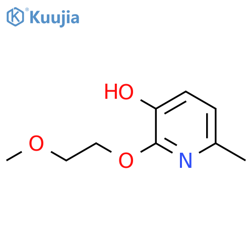 2-(2-methoxyethoxy)-6-methylpyridin-3-ol structure
