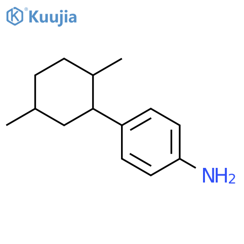 4-(2,5-dimethylcyclohexyl)aniline structure