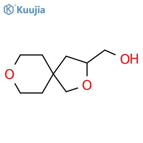 {2,8-dioxaspiro4.5decan-3-yl}methanol structure