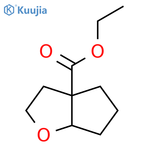 ethyl hexahydro-2H-cyclopentabfuran-3a-carboxylate structure