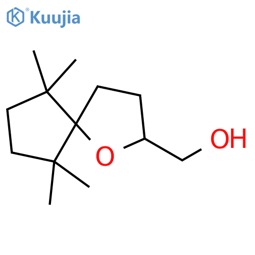 1-Oxaspiro[4.4]nonane-2-methanol, 6,6,9,9-tetramethyl- structure