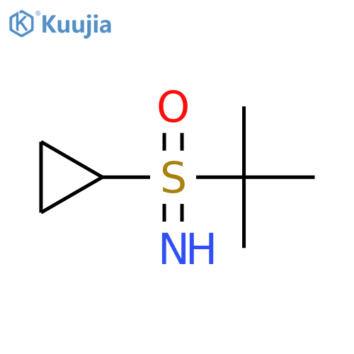 tert-butyl(cyclopropyl)imino-lambda6-sulfanone structure