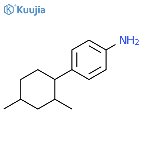 4-(2,4-dimethylcyclohexyl)aniline structure