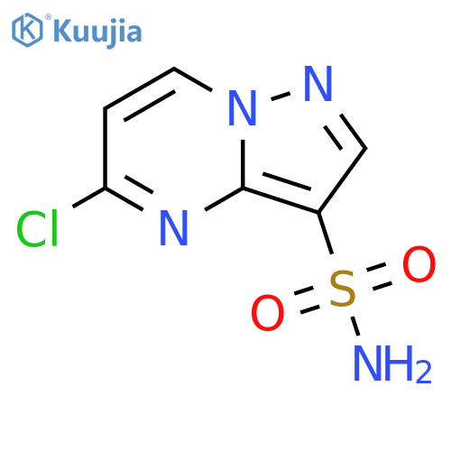 5-chloropyrazolo1,5-apyrimidine-3-sulfonamide structure