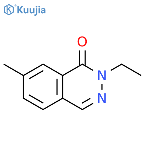 2-ethyl-7-methyl-1,2-dihydrophthalazin-1-one structure