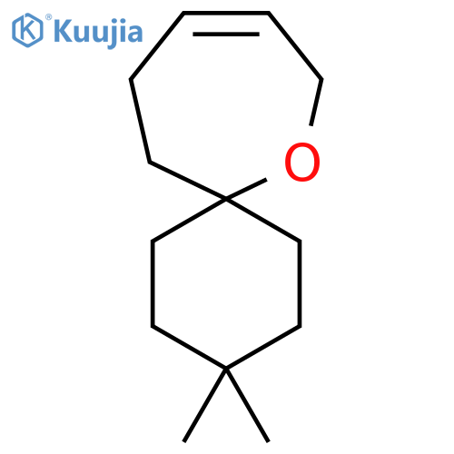 3,3-dimethyl-7-oxaspiro5.6dodec-9-ene structure