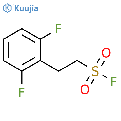 2-(2,6-difluorophenyl)ethane-1-sulfonyl fluoride structure
