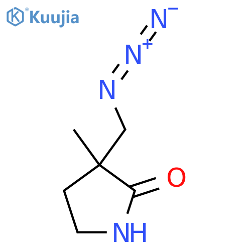 3-(Azidomethyl)-3-methylpyrrolidin-2-one structure