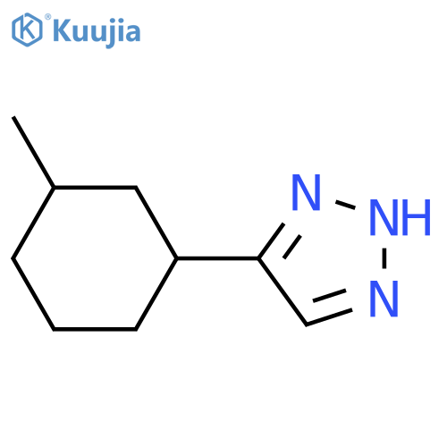4-(3-methylcyclohexyl)-2H-1,2,3-triazole structure