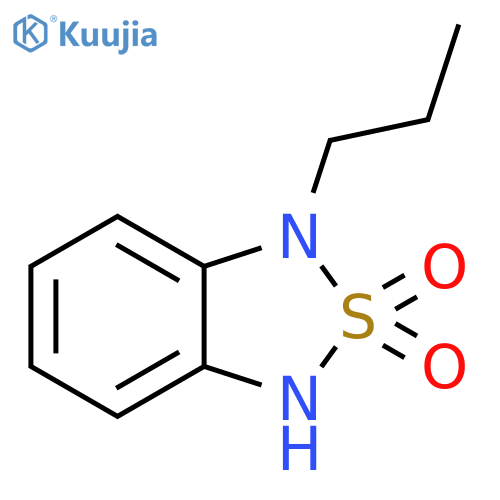 1-propyl-1,3-dihydro-2lambda6,1,3-benzothiadiazole-2,2-dione structure