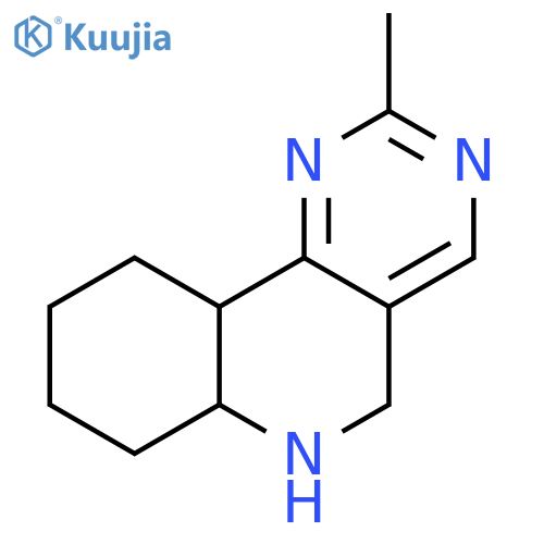 2-methyl-5H,6H,6aH,7H,8H,9H,10H,10aH-pyrimido5,4-cquinoline structure