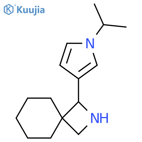 1-1-(propan-2-yl)-1H-pyrrol-3-yl-2-azaspiro3.5nonane structure