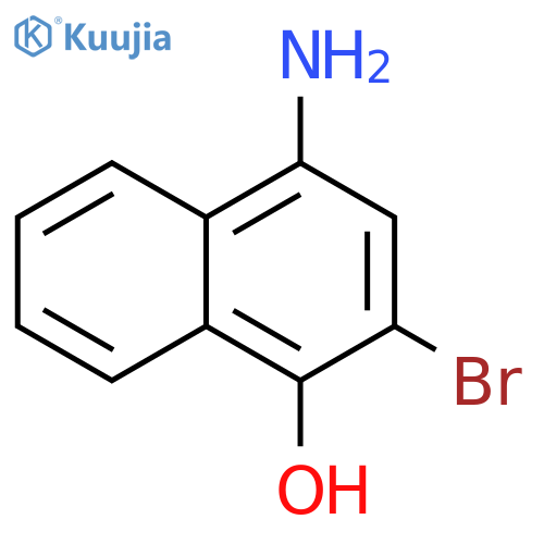 4-Amino-2-bromonaphthalen-1-ol structure