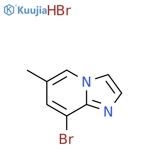 8-bromo-6-methylimidazo1,2-apyridine hydrobromide structure