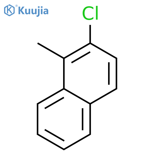 Naphthalene, 2-chloro-1-methyl- structure