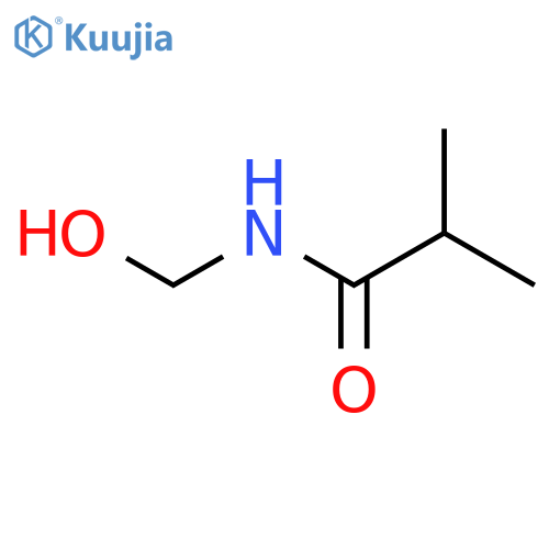 N-(Hydroxymethyl)isobutyramide structure